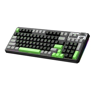 ESGAMING 2,4G Teclado inalámbrico Bluetooth multicolor 98 teclas Tres modos Gamer Computadora Retroiluminación RGB Teclado mecánico para juegos - Product Image 4