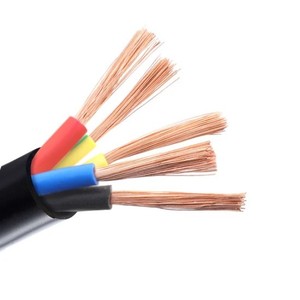 Fabrika fiyat bakır kablo kraliyet kablosu esnek kablo RVV 2 3 4 5 çekirdek 0.75 1 1.5 2.5 4 6mm elektrik PVC güç kablosu tel - Product Image 4