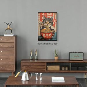 סיטונאי פוסטרים חתול בסגנון רטרו מותאם אישית קיר תפאורה על ידי יצרנים - Product Image 2