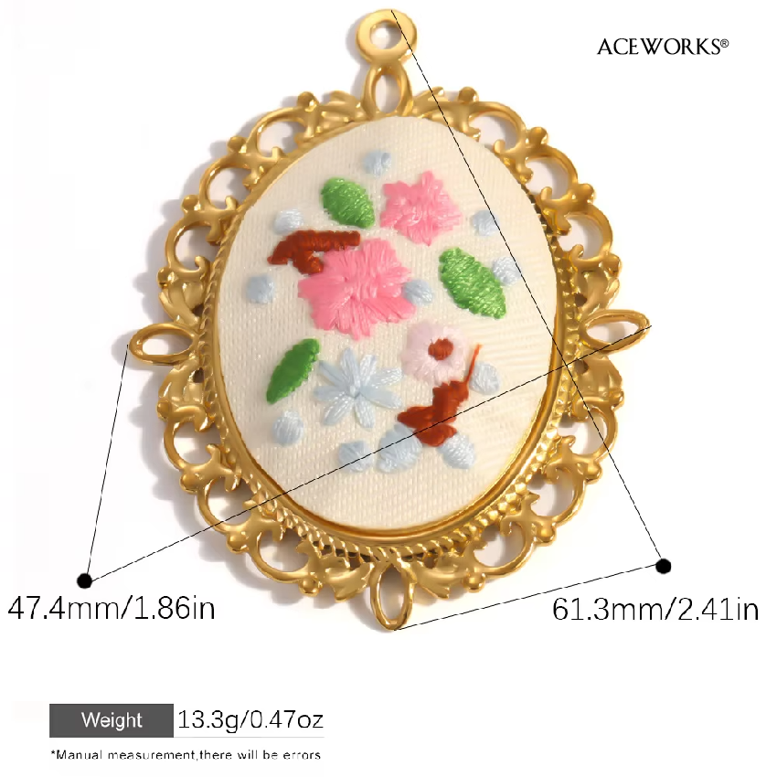Cornice Vintage con Charm Floreale