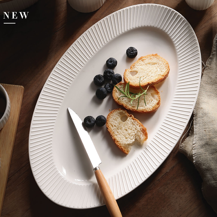 36cm Oval Serving Plate