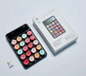 Barato al por mayor teclado numérico inalámbrico portátil USB teclado numérico calculadora teclado numérico