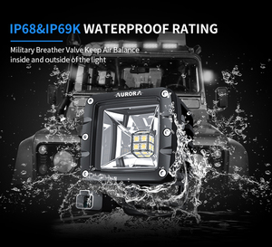 AURORA E12T <strong>2</strong> Inch Widest 40W Scene Cube Offroad <strong>LED</strong> Work Light - Product Image 5