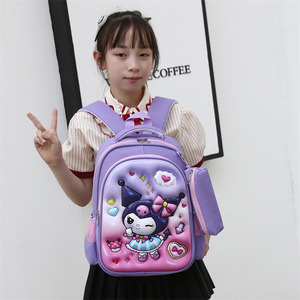 2024 3D卡通打印幼儿园学生书包书包儿童背包背包