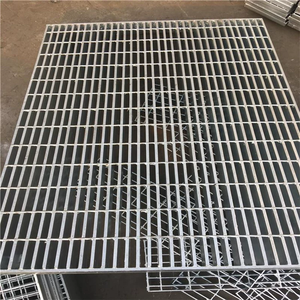 定制尺寸耐用工业户外工厂安全热浸30X3mm镀锌钢格板