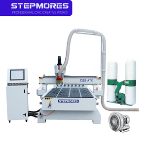 Controlador Cnc ATC profesional 1300*2500mm máquina enrutadora Cnc para trabajar la madera enrutador Cnc 1325M MDR tipo lineal en la parte posterior - Product Image 1
