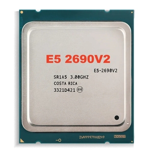 E5-2690V2 CPU yüksek performans E5 2690V2 resmi sürümü 10 çekirdek 3.0GHZ 25MB LGA2011 22NM 130W E5 2690 V2 CPU - Product Image 1
