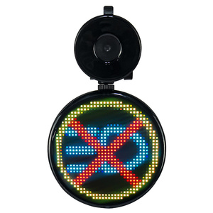 リモコン付きLEDカーリアウィンドウディスプレイ小型LEDカースクリーン - Product Image 1