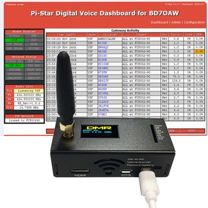 2025 Upgrade 4.2 MMDVM DMR Dstar YSF Hotspot Spot Radio WiFi Digitales Sprach modem Himbeer P Zero W Zweifarbiger Bildschirm Pi-Star - Product Image 5