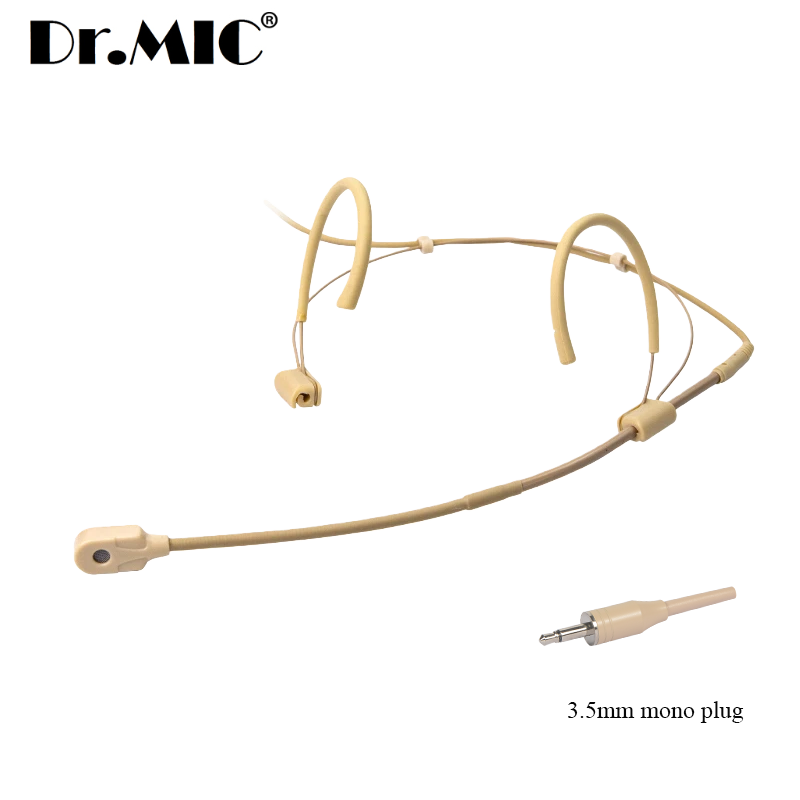 Conector mono de 3,5 mm beige