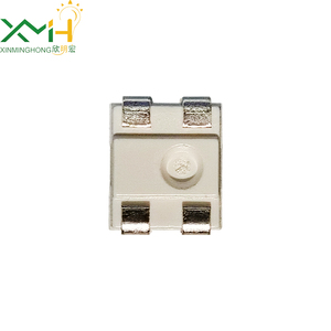 60mA ส่องสว่างสำหรับยานยนต์หลอดไฟ LED PLCC-4 3528สีเหลือง SMD LED พร้อมไดโอดเลนส์โดมมุมเล็ก0.2W - Product Image 3