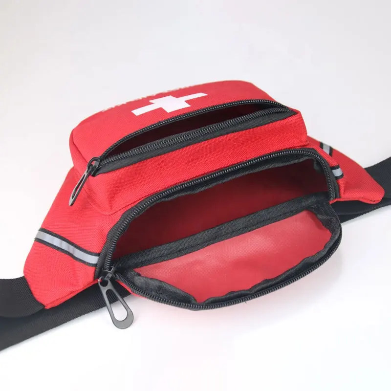 Venta caliente salvavidas primero en Responder Fanny Pack primera ayuda Hip Pack Kit de peluche bolsa