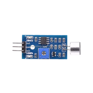 サウンドセンサーモジュール音検出ホイッスルモジュールサウンドコントロールスイッチ出力高低レベルDIY - Product Image 2