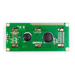 LCD1602 LCD 1602 I2C-Anzeigebildschirm mit blauer Hintergrundbeleuchtung für Arduino