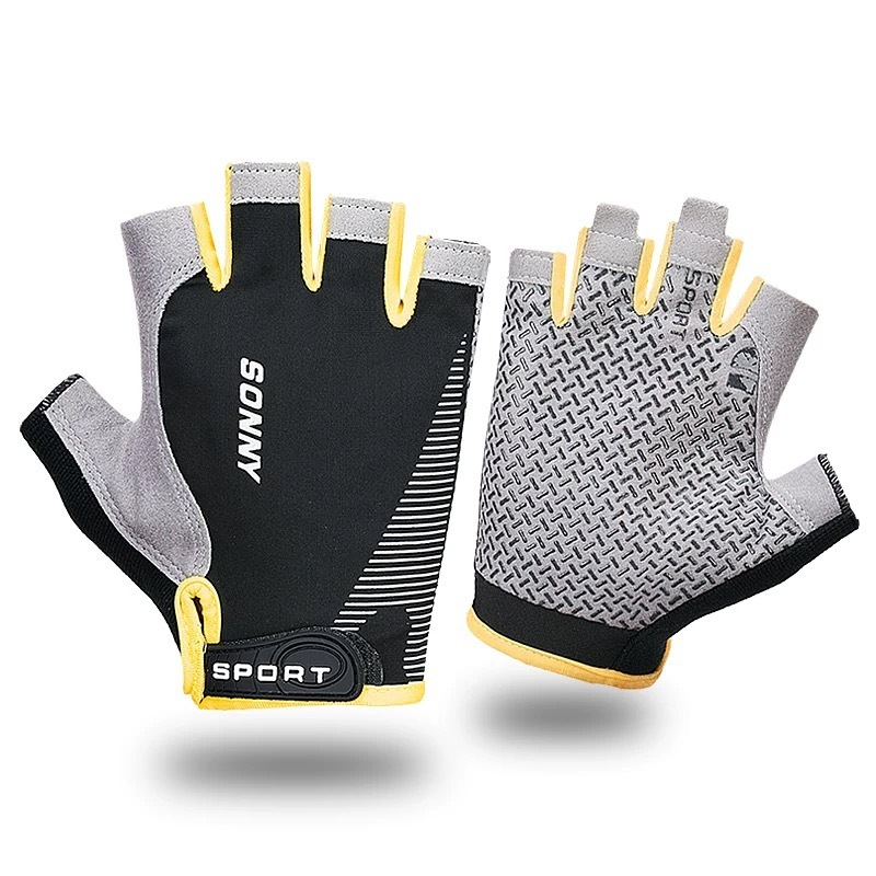 Yellow half finger