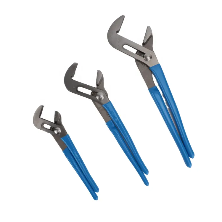 Water Pump Plier Set 3 Pieces Pliers Tool 7 Inch 10 Inch and 12 Inch Combination Pliers