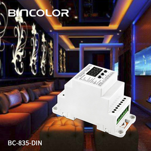 BC-835-DIN 5CH 25A定電圧PWMデコーダーDINRAILLEDコントローラー5chDMXデコーダー - Product Image 3