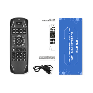 Akıllı kablosuz G7BTS Mini klavye arka işık için Bluetooth 5.0 hava uzaktan fare fabrika fiyat otomatik dayanıklı Metal TV uzaktan - Product Image 6