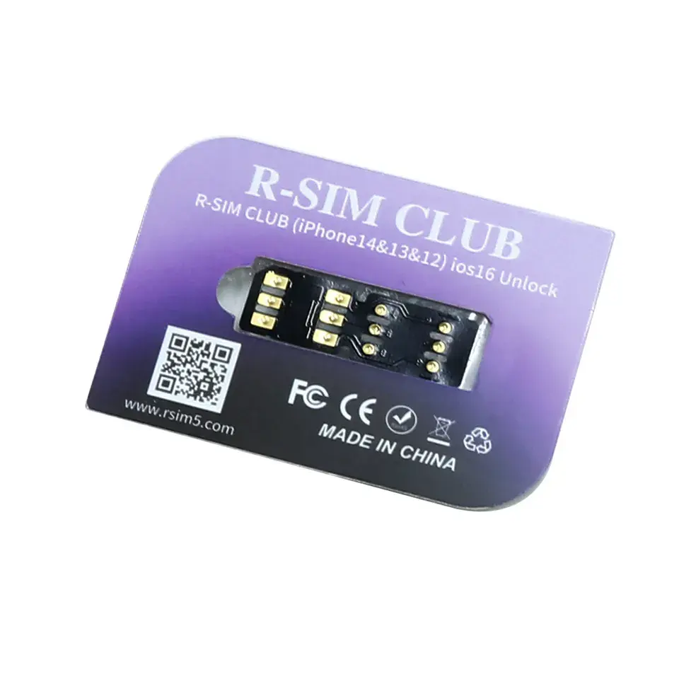 Le plus récent Rsim Club de haute qualité pour déverrouiller les accessoires de téléphone portable iphone rsim