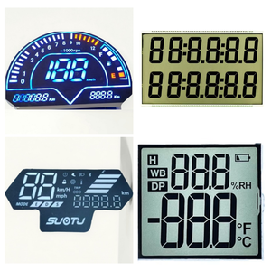 6-stelliger blauer Bildschirm Segmentierter LCD-Bildschirm, Temperaturtester-LCD-Bildschirm - Product Image 4