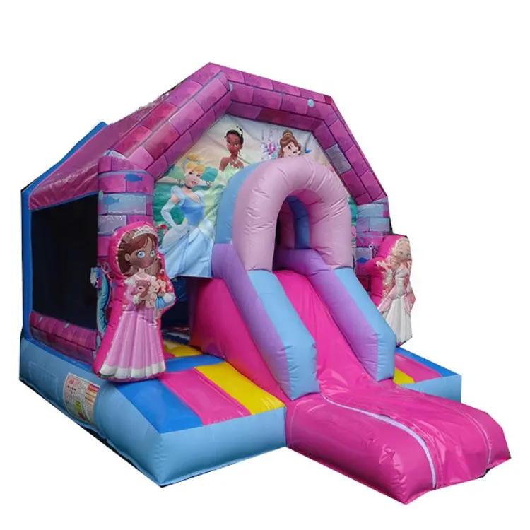 Château Gonflable en 3D pour bébé princesse, maison de jeux Gonflable avec piscine à balles, offre spéciale,