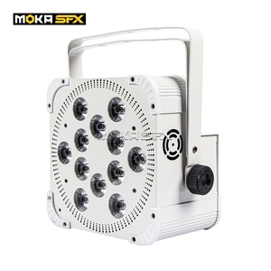 En iyi 12*18w 6 in 1 Rgbwa Uv kablosuz Dmx Wifi Ir uzaktan APP kontrolü Dj Led pil işletilen Par ışıkları sahne Uplights - Product Image 2