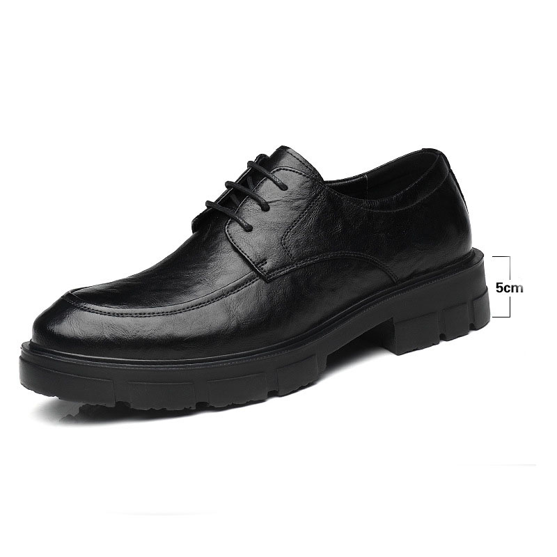 Style talon plat noir 5CM Z81