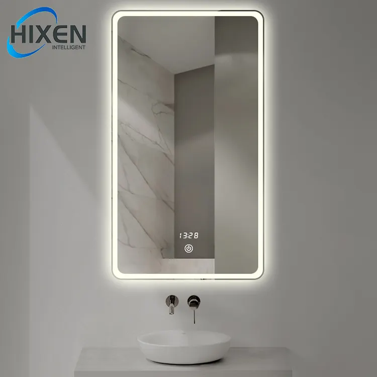 HIXEN 18-9B Fabricantes Alta calidad Magic Touch Sensor Triple Colores Retroiluminación Smart LED Mirrors