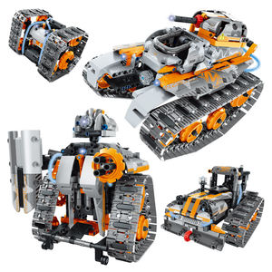 IM.Master 4-in-1-Roboter mit LED-Licht APP & fern gesteuertes RC-Roboters pielzeug Modell für Kinder Jungen Mädchen Bausteine Sets - Product Image 1