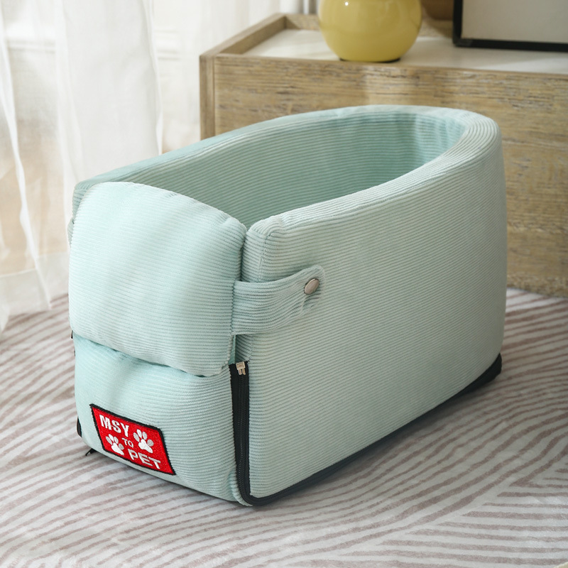 Bleu lac en forme de U
