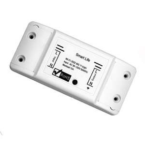 TOWO Smart 1CH16Aスイッチモジュール回路ブレーカー2.4GHzワイヤー接続16ATuyaミニリモコンAC90-240V