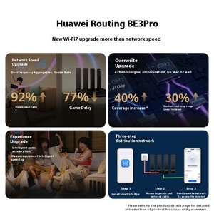 BE3 Pro 2.5GE dört çekirdekli hızlı ağ tüm ev kapsama kral Gigabit yönlendirici için WiFi7 çift frekanslı toplama - Product Image 3