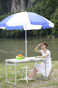 HISPEED Cặp Tài Liệu Nhà Máy Bàn Bãi Biển Đi Bộ Đường Dài Cắm Trại Dã Ngoại Gấp Gọn Có Thể Điều Chỉnh Độ Cao Bằng Hợp Kim Nhôm Có Ghế - Product Image 5