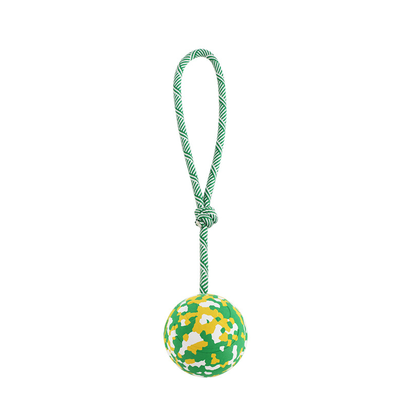 Smiley ball cotton rope