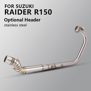 Slip on for Suzuki Raider R150 Motorcycle Exhaust Escape Modified Stainless Steel <strong>Header</strong> Front Middle Link Pipe 51mm Slip on - Product Image 6