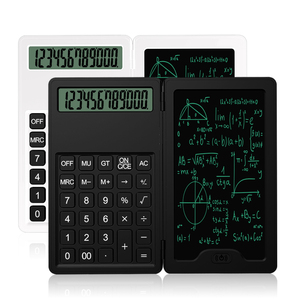 <strong>Notebook</strong> With <strong>Calculator</strong> Multifunctional <strong>Calculator</strong> and Tablets 12 Digits <strong>Calculator</strong> With Lcd Writing Tablet for School Office - Product Image 2