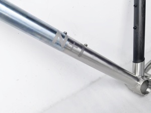 Waltly Новый 700c дисковый тормоз титановая рама для шоссейного велосипеда с конструкцией из углеродного волокна - Product Image 4