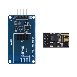 <strong>ESP8266</strong> <strong>ESP</strong>-<strong>01</strong> Serial <strong>WiFi</strong> <strong>Wireless</strong> Adapter <strong>Module</strong> 3.3V 5V Esp01 Breakout PCB Adapters Compatible For Ar-du-in-o - Product Image 1
