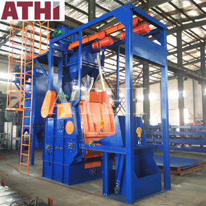 Shot <strong>Blast</strong> Cleaning Machine for Irons and Steel Foundries and Forges <strong>Big</strong> Metal Parts Surface Preparation Solutions - Product Image 2