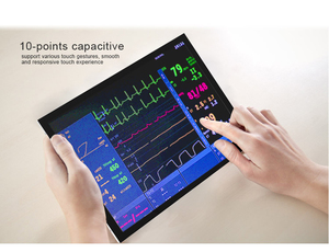 10.1 Inch Full HD Industrial Monitor Open Frame LCD Monitor Touch Screen - Product Image 3