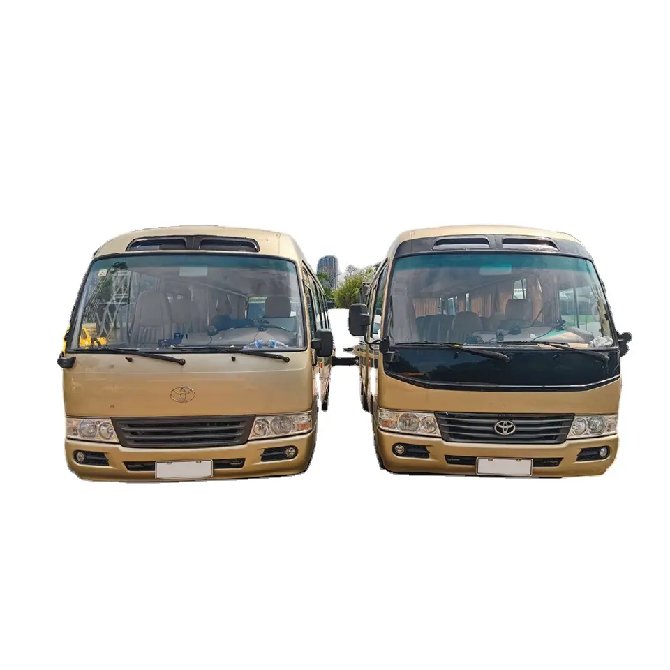 El estándar Euro 4 usado para minibuses usados en Toyota Coaster autobuses ligeros de 20 plazas mini autobuses de lujo usados