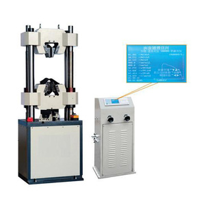 Equipo de prueba de compresión y flexión Probador de fuerza Máquina de prueba de tensión servo hidráulica - Product Image 2