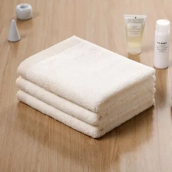 Cheap price 100% Cotton Hotel Embroidered Hand Towel Hotel White Bath Towels Face Towel for sale