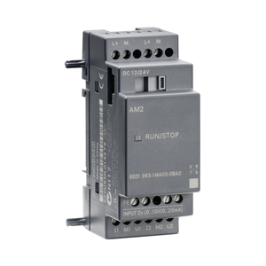 Siemens Original 6ED1055-1HB00-0BA0 LOGO DM8 24R-Erweiterungsmodul für SPS-Programmier steuerung für technische Software