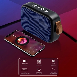 迷你G2蓝牙扬声器便携式无线扬声器音响系统3D立体声音乐环绕TF <span class=keywords><strong>USB</strong></span>无线扬声器