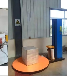 Airport Luggage Wrap Stretch <strong>Wrapper</strong> for Export <strong>Manual</strong> Film Wrapping Machine