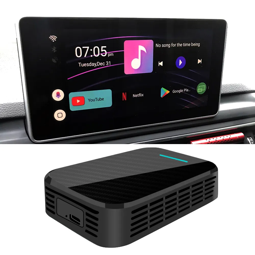 Nuovo Sistema Android 4G 32G Multimedia Video Player Box, specchio Link Apple CarPlay AI BOX per Chevrolet Ford Volvo Peugeot Skoda