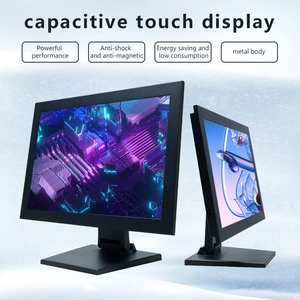Nuovo 19 "industriale PC IP65 DC USB VGA vi AV capacitivo Touch Screen TFT LCD Monitor HMI per resistente terminale Pos Display a LED - Product Image 4