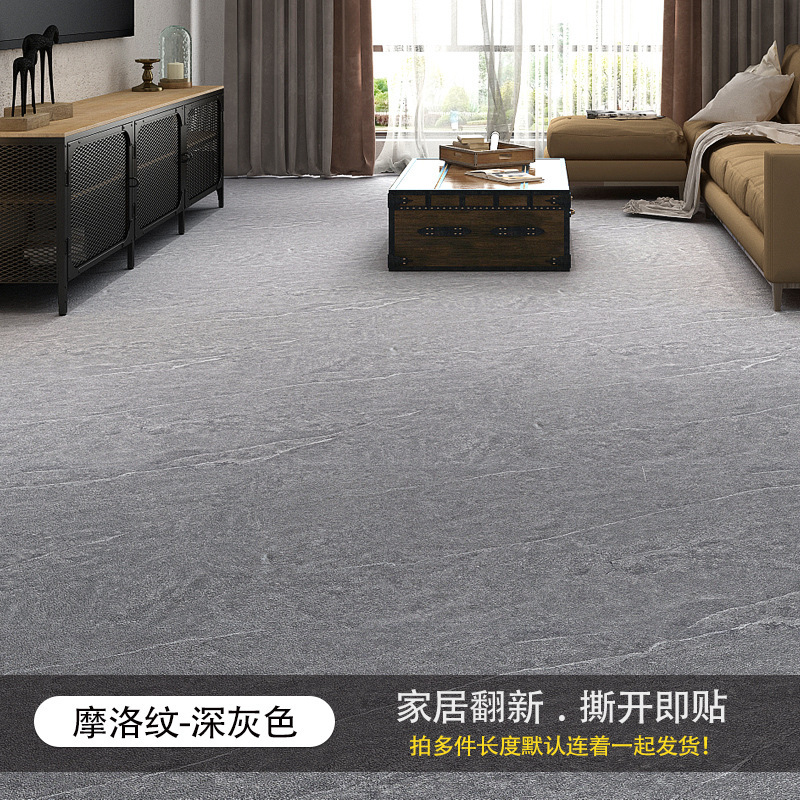 Carrelage de sol-motif moro-gris foncé