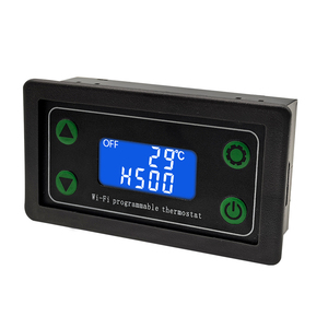 Pantalla digital de alta precisión Wi-fi Controlador de temperatura remoto Calefacción Refrigeración Control de temperatura Termostato con sensor - Product Image 6